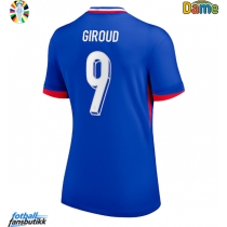 Frankrike Olivier Giroud #9 Hjemmedrakt Dame EM 2024 Kortermet